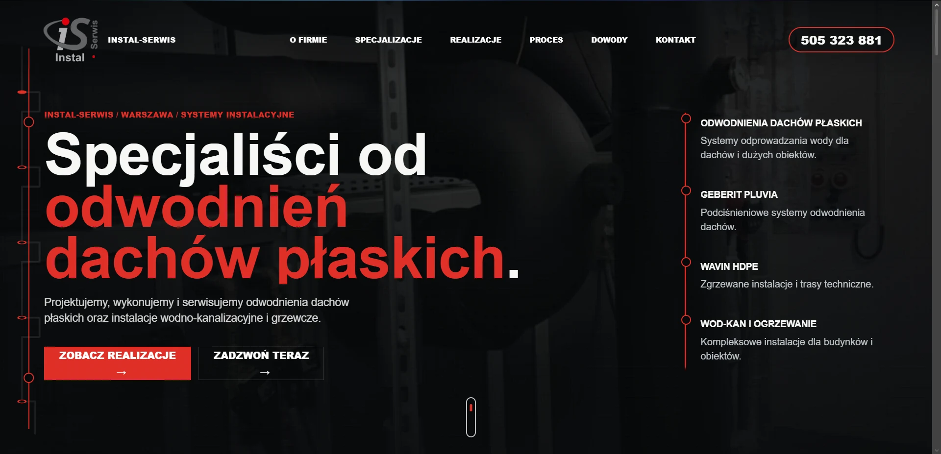 Podgląd strony Instal-Serwis