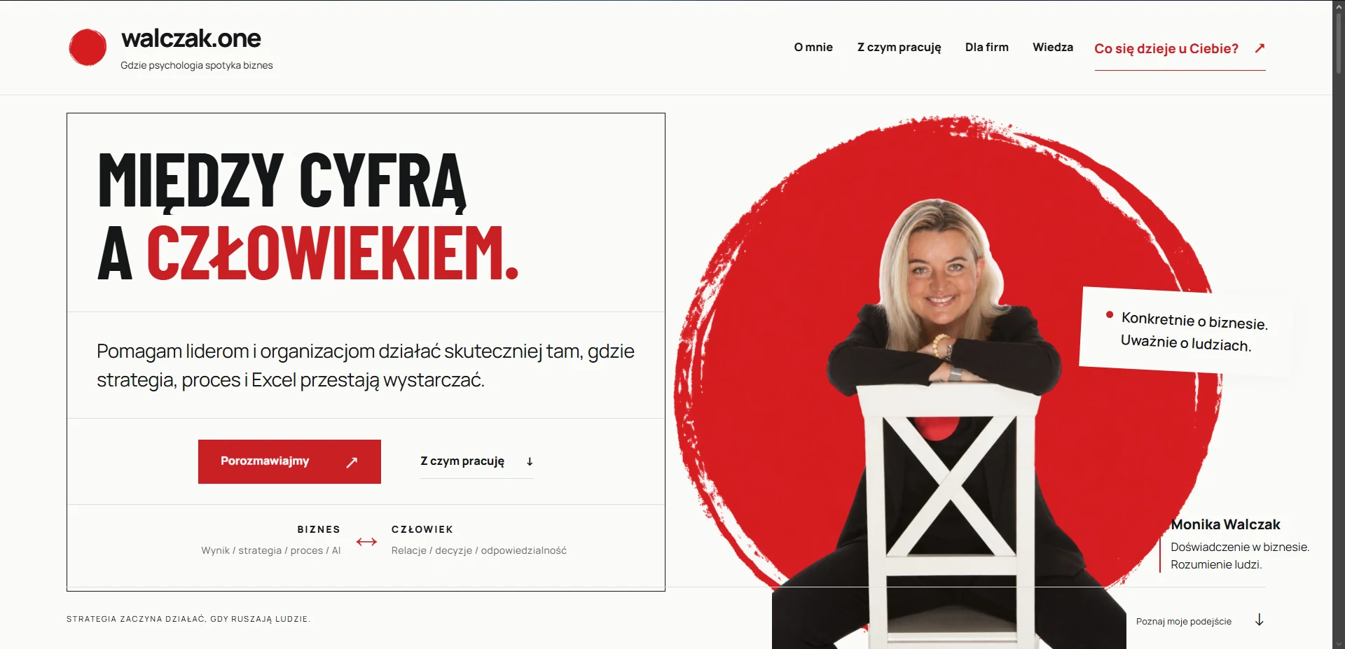 Podgląd strony Walczak One